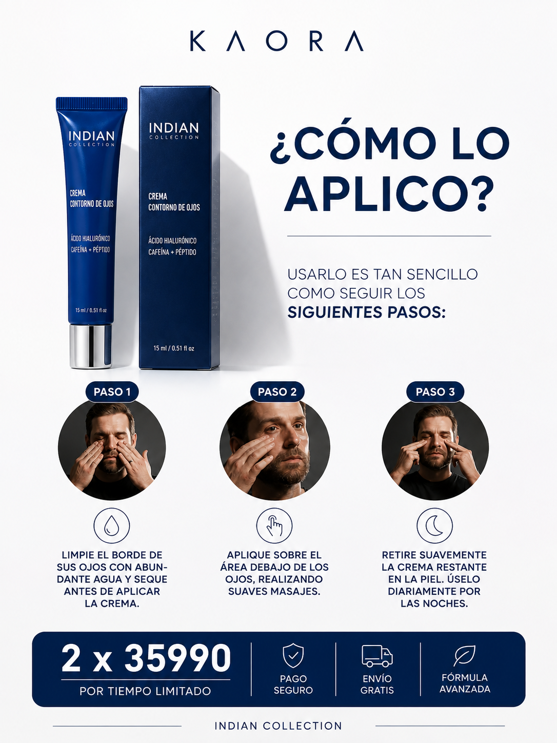 Indian Collection | Crema Antiojeras