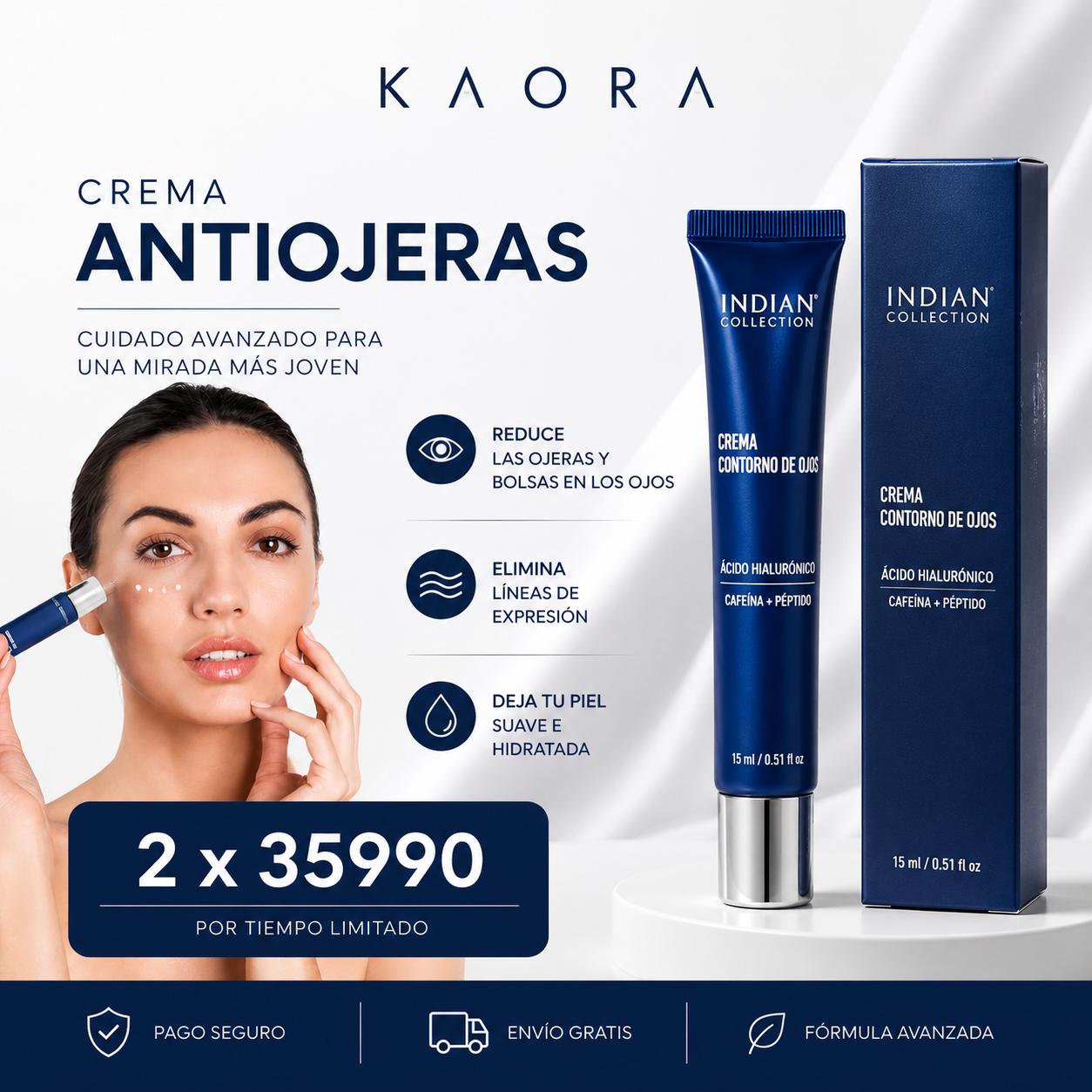 Indian Collection | Crema Antiojeras
